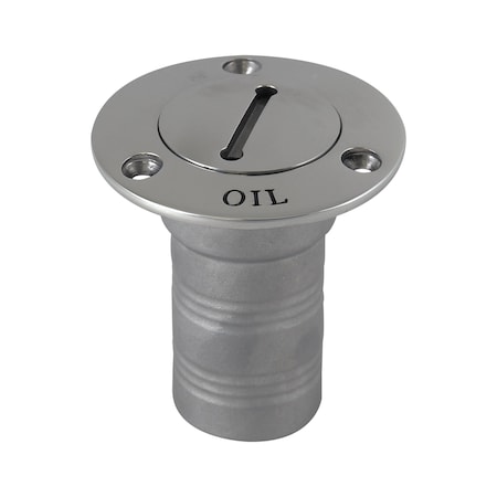 Whitecap 90 Degree Hose Deck Fill with Key 6129C